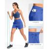 imageG Gradual Womens 5quot Athletic Running Shorts with Zip Pockets Stretchy Quick Dry High Waisted for Workout Gym HikingRoyal Blue
