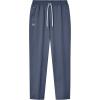 imageG Gradual Mens Sweatpants with Zipper Pockets Lightweight Athletic Workout Pants Soft Casual Lounge Sweat Pants for MensDusty Blue  White