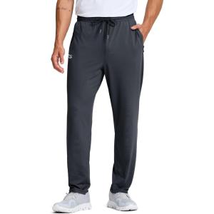 imageG Gradual Mens Sweatpants with Zipper Pockets Lightweight Athletic Workout Pants Soft Casual Lounge Sweat Pants for MensGrey