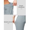 imageG Gradual Womens Jogger Pants High Waisted Athletic Sweatpants Drawstring Lounge Joggers for Women with PocketsBright Grey
