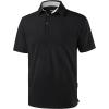 imageG Gradual Golf Shirts Short Sleeve Quick Dry Performance Moisture Wicking Collared Heather Polo Casual Athletic Business Black L