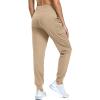 imageG Gradual Joggers for Women 4 Pockets High Waisted Athletic Jogger Pants Soft Sweatpants for Workout Running TravelKhaki