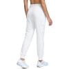 imageG Gradual Joggers for Women 4 Pockets High Waisted Athletic Jogger Pants Soft Sweatpants for Workout Running TravelWhite