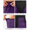 imageG Gradual Running Shorts for Men 35 inch Lightweight Breathable Gym Shorts with Brief Liner Athletic Training Workout SportPurple