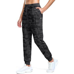 imageG Gradual Joggers for Women 4 Pockets High Waisted Athletic Jogger Pants Soft Sweatpants for Workout Running TravelGrey Camo