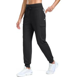 imageG Gradual Joggers for Women 4 Pockets High Waisted Athletic Jogger Pants Soft Sweatpants for Workout Running TravelNavy
