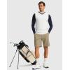 imageG Gradual Mens Golf Dress Shorts 5quot 7quot 9quot Stretch Casual Work Flat Front Shorts for Men with 3 Pockets Quick DryKhaki