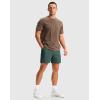 imageG Gradual Mens Golf Dress Shorts 5quot 7quot 9quot Stretch Casual Work Flat Front Shorts for Men with 3 Pockets Quick DrySpruce Green