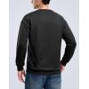imageG Gradual Mens Sweatshirt Geometric Textured Crewneck Sweater Long Sleeves Casual Dressy Pullover ShirtsBlack