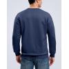 imageG Gradual Mens Sweatshirt Geometric Textured Crewneck Sweater Long Sleeves Casual Dressy Pullover ShirtsBright Navy