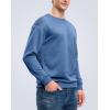 imageG Gradual Mens Sweatshirt Geometric Textured Crewneck Sweater Long Sleeves Casual Dressy Pullover ShirtsLight Grey Blue