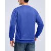imageG Gradual Mens Sweatshirt Geometric Textured Crewneck Sweater Long Sleeves Casual Dressy Pullover ShirtsVivid Blue