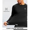 imageG Gradual Mens Thermal Shirts Long Sleeve Athletic Workout TShirts Crewneck Fleece Lind Base Layer for Men Cold WeatherBlack