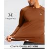 imageG Gradual Mens Thermal Shirts Long Sleeve Athletic Workout TShirts Crewneck Fleece Lind Base Layer for Men Cold WeatherCaramel