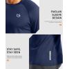 imageG Gradual Mens Thermal Shirts Long Sleeve Athletic Workout TShirts Crewneck Fleece Lind Base Layer for Men Cold WeatherDark Blue