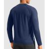 imageG Gradual Mens Thermal Shirts Long Sleeve Athletic Workout TShirts Crewneck Fleece Lind Base Layer for Men Cold WeatherDark Blue