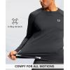 imageG Gradual Mens Thermal Shirts Long Sleeve Athletic Workout TShirts Crewneck Fleece Lind Base Layer for Men Cold WeatherDark Grey