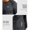 imageG Gradual Mens Thermal Shirts Long Sleeve Athletic Workout TShirts Crewneck Fleece Lind Base Layer for Men Cold WeatherDark Grey