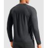 imageG Gradual Mens Thermal Shirts Long Sleeve Athletic Workout TShirts Crewneck Fleece Lind Base Layer for Men Cold WeatherDark Grey