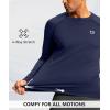 imageG Gradual Mens Thermal Shirts Long Sleeve Athletic Workout TShirts Crewneck Fleece Lind Base Layer for Men Cold WeatherNavy