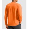 imageG Gradual Mens Thermal Shirts Long Sleeve Athletic Workout TShirts Crewneck Fleece Lind Base Layer for Men Cold WeatherOrange