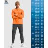 imageG Gradual Mens Thermal Shirts Long Sleeve Athletic Workout TShirts Crewneck Fleece Lind Base Layer for Men Cold WeatherOrange