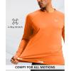 imageG Gradual Mens Thermal Shirts Long Sleeve Athletic Workout TShirts Crewneck Fleece Lind Base Layer for Men Cold WeatherOrange