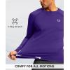 imageG Gradual Mens Thermal Shirts Long Sleeve Athletic Workout TShirts Crewneck Fleece Lind Base Layer for Men Cold WeatherPurple