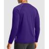 imageG Gradual Mens Thermal Shirts Long Sleeve Athletic Workout TShirts Crewneck Fleece Lind Base Layer for Men Cold WeatherPurple