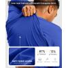 imageG Gradual Mens Thermal Shirts Long Sleeve Athletic Workout TShirts Crewneck Fleece Lind Base Layer for Men Cold WeatherRoyal Blue