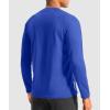 imageG Gradual Mens Thermal Shirts Long Sleeve Athletic Workout TShirts Crewneck Fleece Lind Base Layer for Men Cold WeatherRoyal Blue