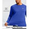 imageG Gradual Mens Thermal Shirts Long Sleeve Athletic Workout TShirts Crewneck Fleece Lind Base Layer for Men Cold WeatherRoyal Blue