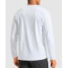 imageG Gradual Mens Thermal Shirts Long Sleeve Athletic Workout TShirts Crewneck Fleece Lind Base Layer for Men Cold WeatherWhite