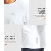 imageG Gradual Mens Thermal Shirts Long Sleeve Athletic Workout TShirts Crewneck Fleece Lind Base Layer for Men Cold WeatherWhite