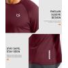 imageG Gradual Mens Thermal Shirts Long Sleeve Athletic Workout TShirts Crewneck Fleece Lind Base Layer for Men Cold WeatherWine