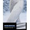 imageG Gradual Womens Fleece Lined Joggers with Zipper Pocket Water Resistant Running Hiking Pants Winter Warm Thermal SweatpantsHeather Grey