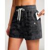 imageG Gradual Womens Swim Shorts 4quot Quick Dry Board Shorts with Boxer Liner Deep Pockets Trunks for Water Fun Beach Surf PoolBlack Camo