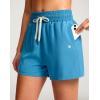 imageG Gradual Womens Swim Shorts 4quot Quick Dry Board Shorts with Boxer Liner Deep Pockets Trunks for Water Fun Beach Surf PoolBlue
