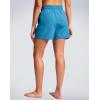 imageG Gradual Womens Swim Shorts 4quot Quick Dry Board Shorts with Boxer Liner Deep Pockets Trunks for Water Fun Beach Surf PoolBlue