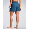 imageG Gradual Womens Swim Shorts 4quot Quick Dry Board Shorts with Boxer Liner Deep Pockets Trunks for Water Fun Beach Surf PoolBlue Grey