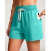 imageG Gradual Womens Swim Shorts 4quot Quick Dry Board Shorts with Boxer Liner Deep Pockets Trunks for Water Fun Beach Surf PoolMint Green