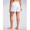 imageG Gradual Womens Swim Shorts 4quot Quick Dry Board Shorts with Boxer Liner Deep Pockets Trunks for Water Fun Beach Surf PoolWhite