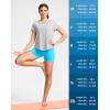 imageG Gradual Womens Workout Tops Short Sleeve Lightweight Athletic Yoga Running Shirts Loose Fit Quick Dry Gym TShirtsLight Grey