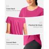 imageG Gradual Womens Workout Tops Short Sleeve Lightweight Athletic Yoga Running Shirts Loose Fit Quick Dry Gym TShirtsRose