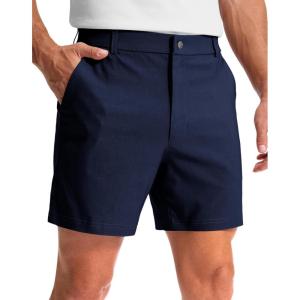 imageG Gradual Mens Golf Dress Shorts 5quot 7quot 9quot Stretch Casual Work Flat Front Shorts for Men with 3 Pockets Quick DryNavy