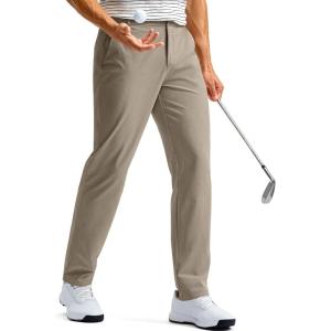 imageG Gradual Mens Golf Pants with 5 Pockets 30quot32quot34quot Lightweight Quick Dry Stretch Work Dress Pants Casual Slacks for MenCarbon Dust