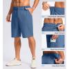 imageG Gradual Mens Lightweight Shorts 9quot 4 Pockets Stretch QuickDry Summer Shorts for Casual Golf Work Hiking Trips 9quot Blue XL