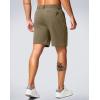 imageG Gradual Mens Shorts 7quot Lightewight Casual Shorts for Men Quick Dry Stretch Hiking Golf Shorts with 3 Zipper Pockets SummerMedium Khaki
