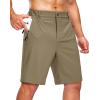imageG Gradual Mens Shorts 7quot Lightewight Casual Shorts for Men Quick Dry Stretch Hiking Golf Shorts with 3 Zipper Pockets SummerMedium Khaki