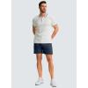 imageG Gradual Mens Casual Shorts 5quot Lightweight Golf Shorts for Men Stretch with 3 Pockets Quick Dry Breathable Work Shorts Navy